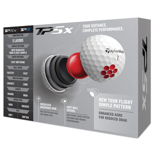 TaylorMade TP5x 12 Ball Pack 2023