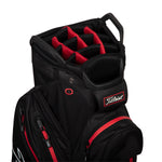 Titleist StaDry 14 Cart Bag Black/Red