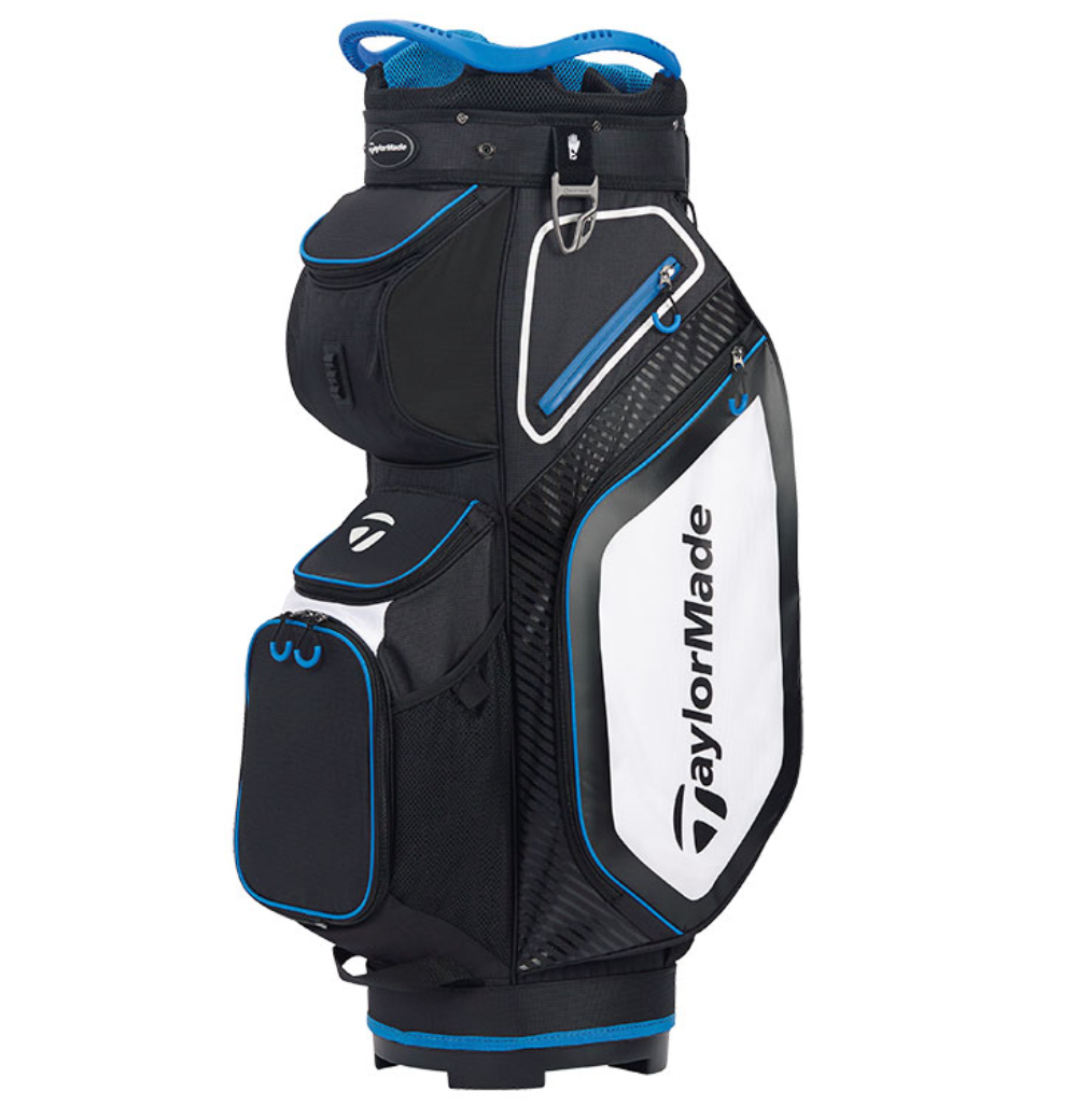 TaylorMade 2021 Pro 8.0 Golf Cart Bag Blue/Black/White