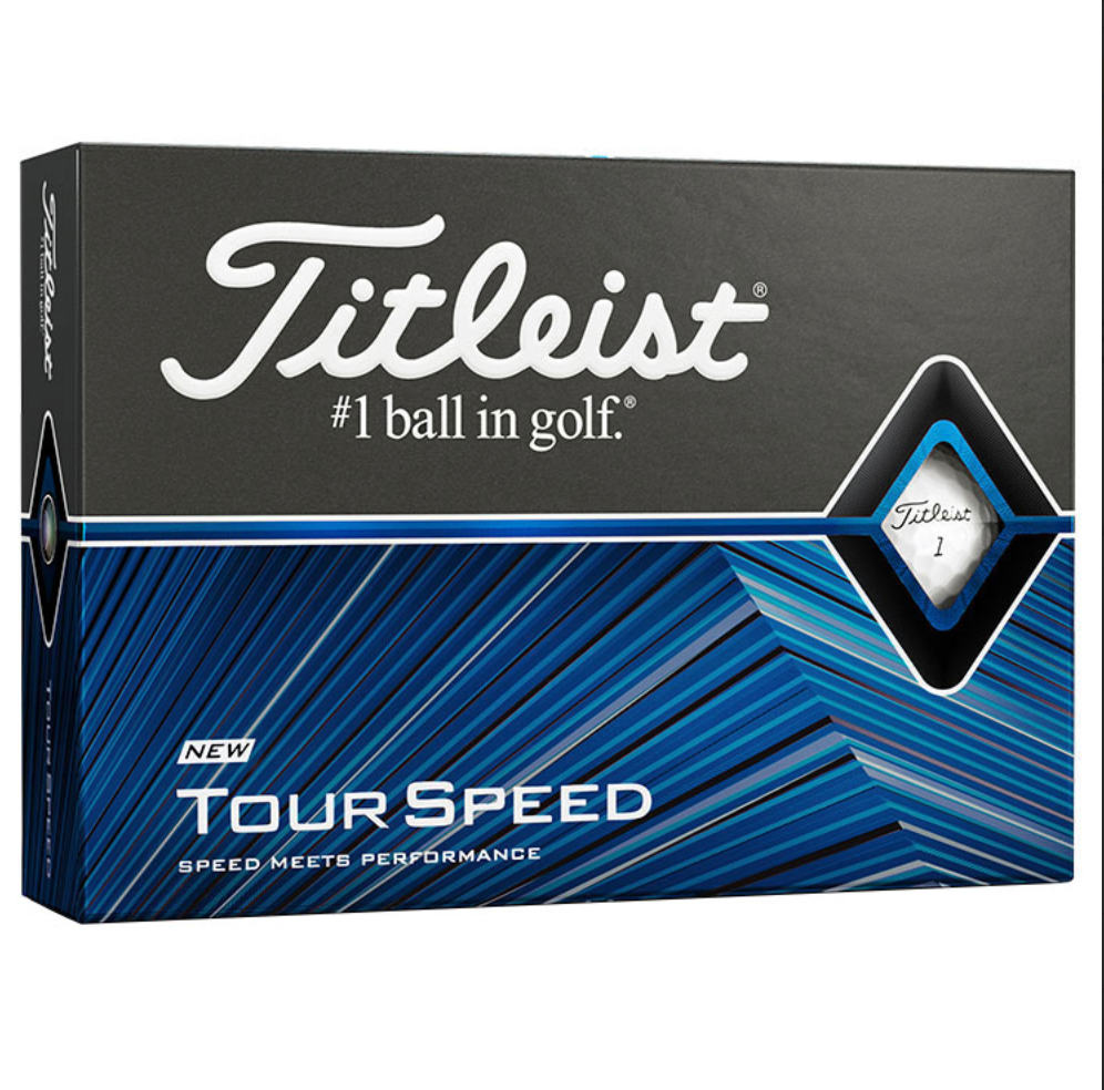 Titleist Tour Speed Golf Balls White (12)
