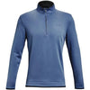 Under Armour Gents Storm Sweater Fleece ½ Zip Top Blue (470)