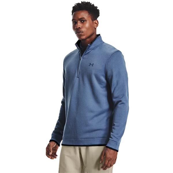 Under Armour Gents Storm Sweater Fleece ½ Zip Top Blue (470)